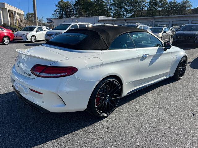 used 2017 Mercedes-Benz AMG C 63 car, priced at $47,477