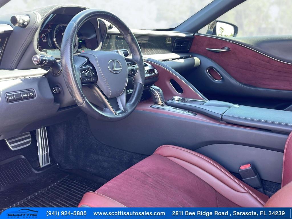 used 2018 Lexus LC 500 car, priced at $62,988
