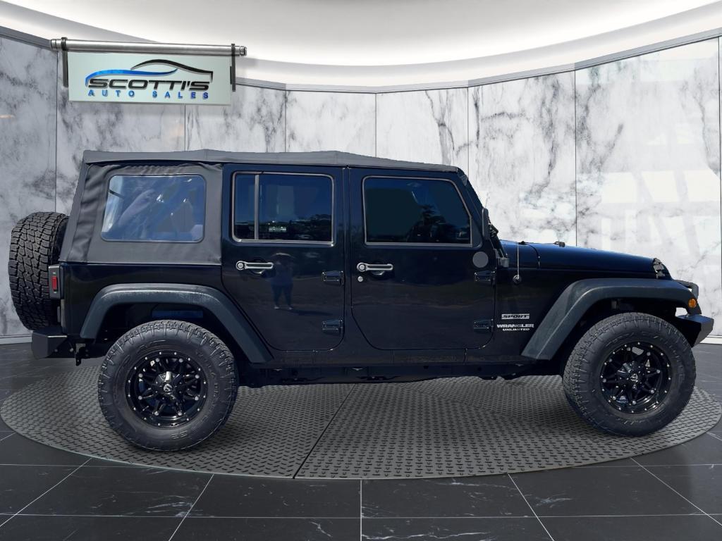 used 2017 Jeep Wrangler Unlimited car, priced at $18,988