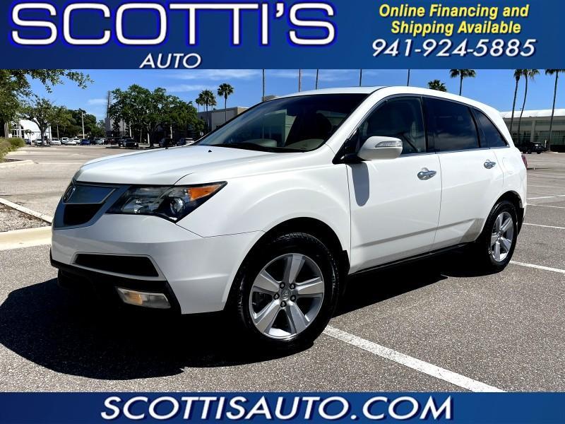used 2012 Acura MDX car, priced at $13,999