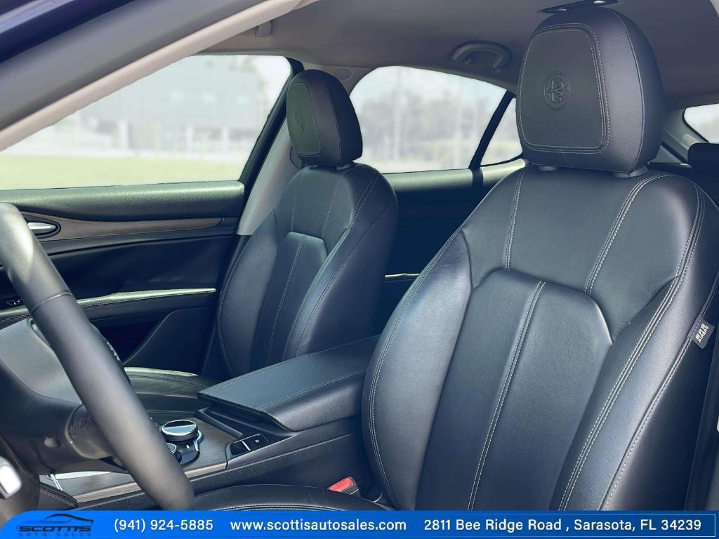 used 2018 Alfa Romeo Stelvio car, priced at $13,988