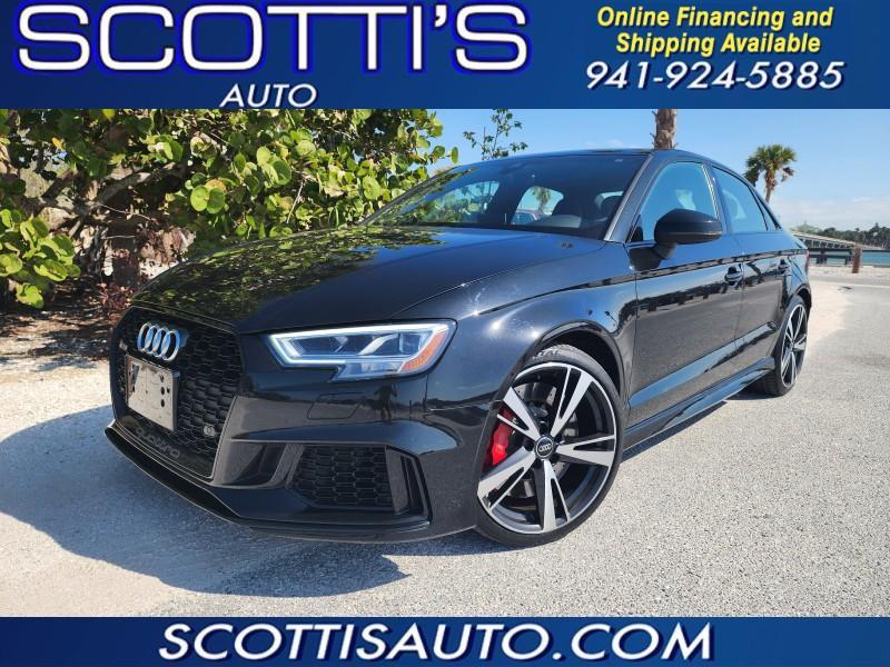 used 2018 Audi RS 3 car, priced at $36,488