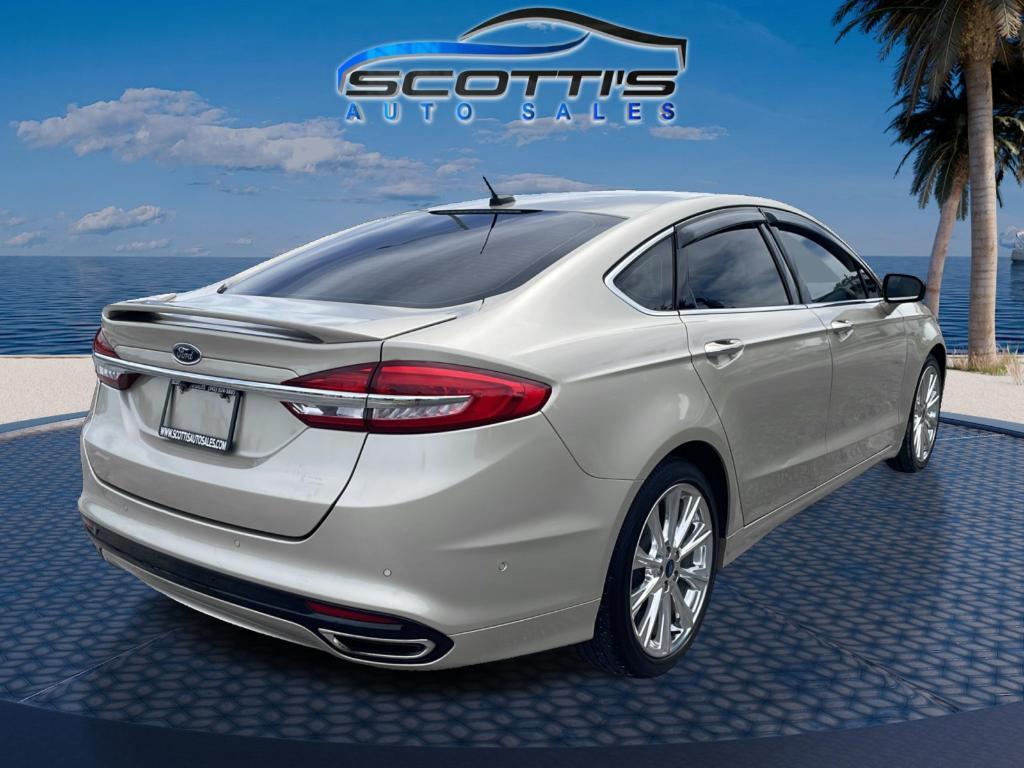 used 2017 Ford Fusion car, priced at $16,420