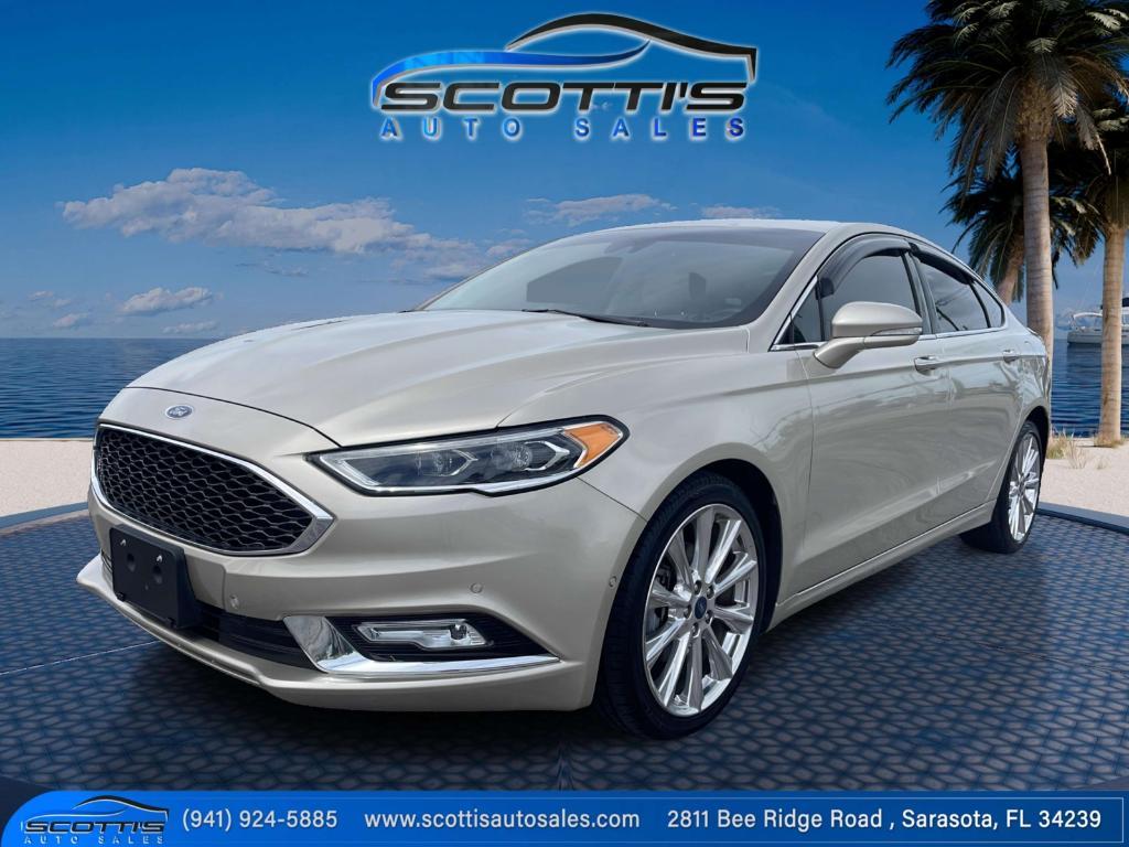 used 2017 Ford Fusion car, priced at $16,420
