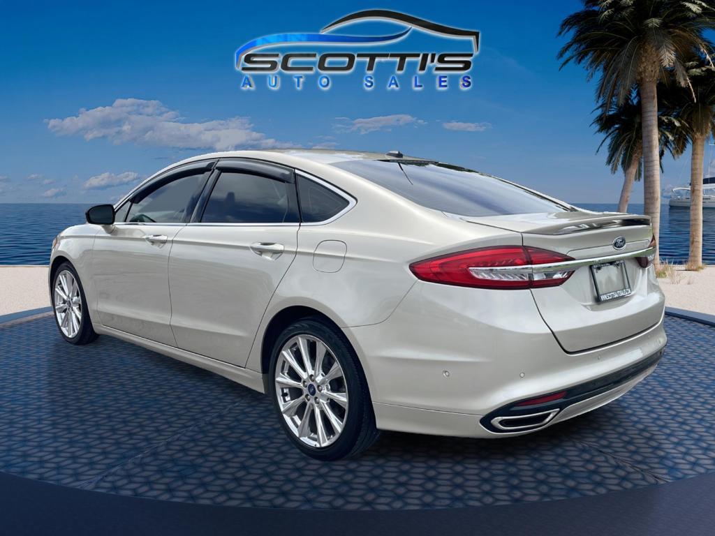 used 2017 Ford Fusion car, priced at $16,420