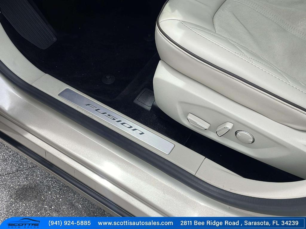 used 2017 Ford Fusion car, priced at $16,420