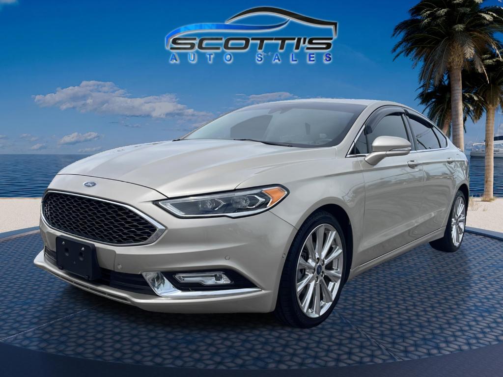 used 2017 Ford Fusion car, priced at $16,420