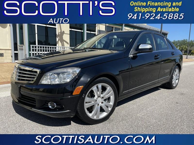 used 2009 Mercedes-Benz C-Class car, priced at $8,999