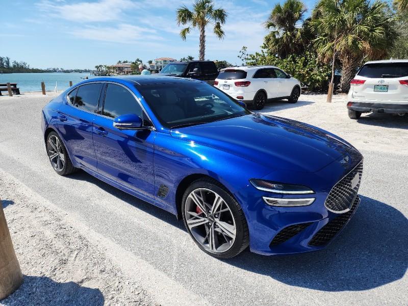 used 2024 Genesis G70 car, priced at $43,995