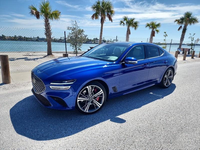 used 2024 Genesis G70 car, priced at $43,995