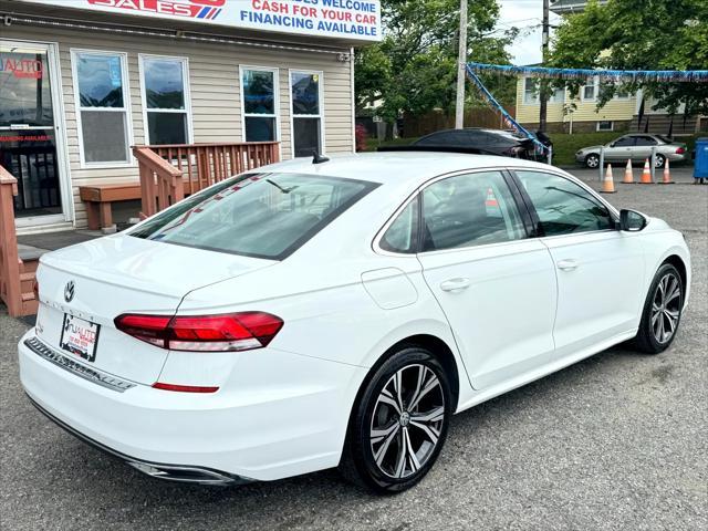 used 2021 Volkswagen Passat car, priced at $17,995