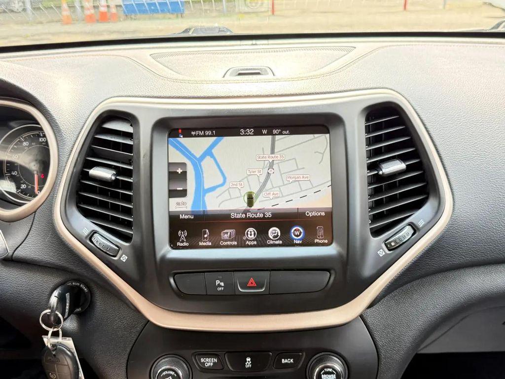 used 2017 Jeep Cherokee car, priced at $10,495