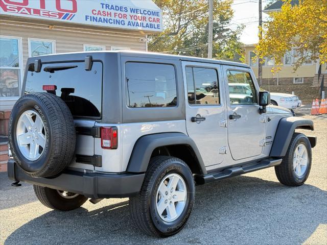 used 2014 Jeep Wrangler Unlimited car, priced at $15,495