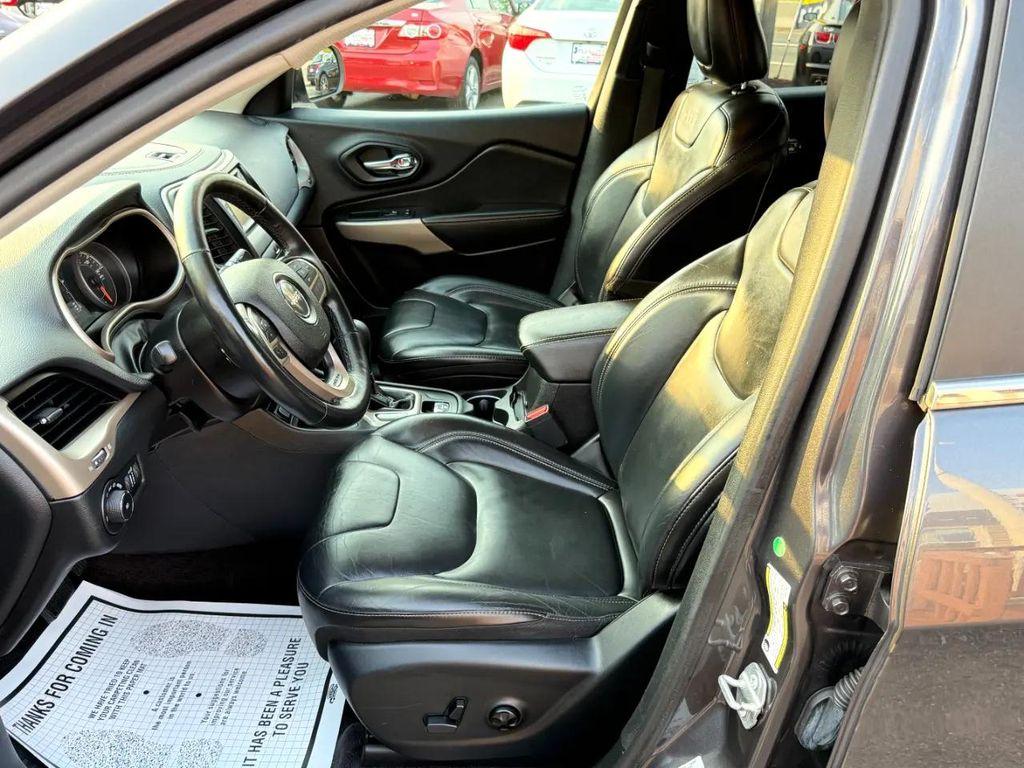 used 2016 Jeep Cherokee car, priced at $10,649