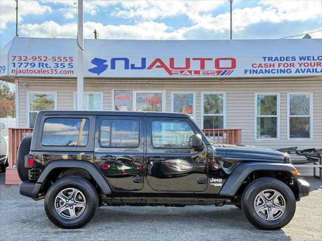 used 2018 Jeep Wrangler Unlimited car, priced at $18,495