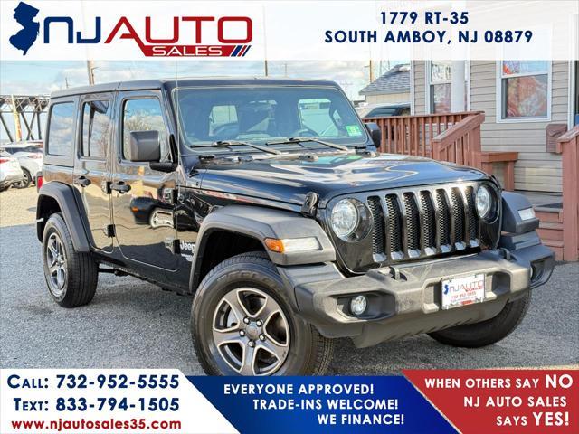 used 2018 Jeep Wrangler Unlimited car, priced at $18,495