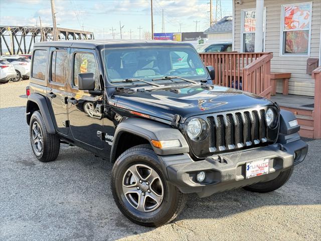 used 2018 Jeep Wrangler Unlimited car, priced at $18,495