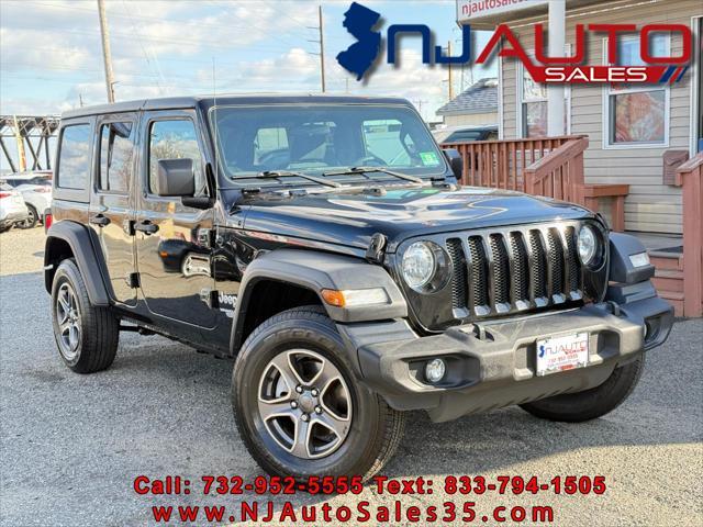 used 2018 Jeep Wrangler Unlimited car, priced at $18,495