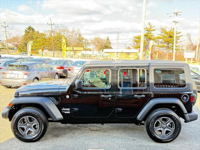 used 2018 Jeep Wrangler Unlimited car, priced at $18,495