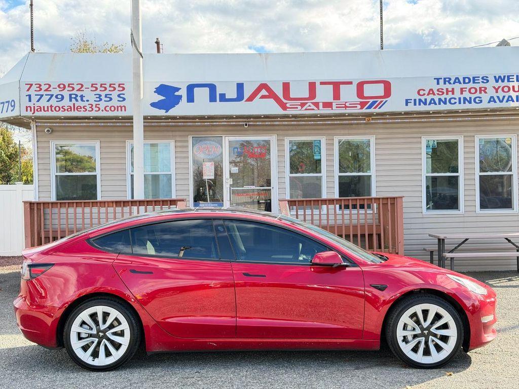 used 2022 Tesla Model 3 car, priced at $17,995