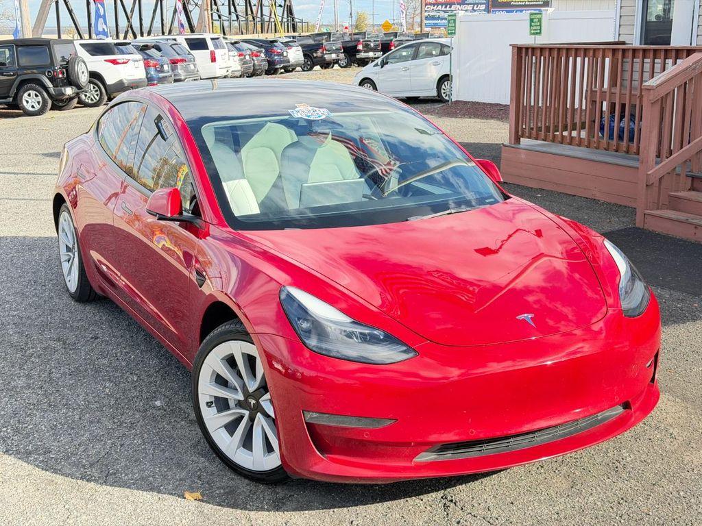 used 2022 Tesla Model 3 car, priced at $17,995