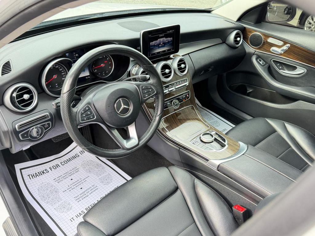 used 2017 Mercedes-Benz C-Class car, priced at $15,995