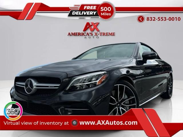 used 2023 Mercedes-Benz AMG C 43 car, priced at $49,999