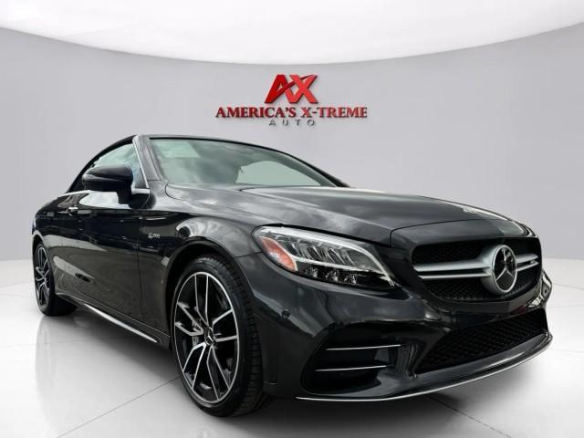 used 2023 Mercedes-Benz AMG C 43 car, priced at $49,999