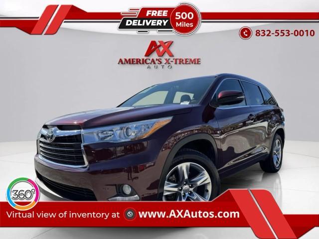 used 2015 Toyota Highlander car, priced at $19,499