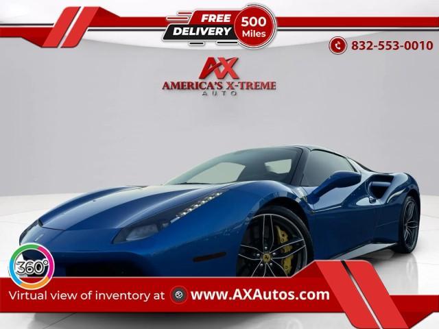 used 2018 Ferrari 488 Spider car, priced at $204,999