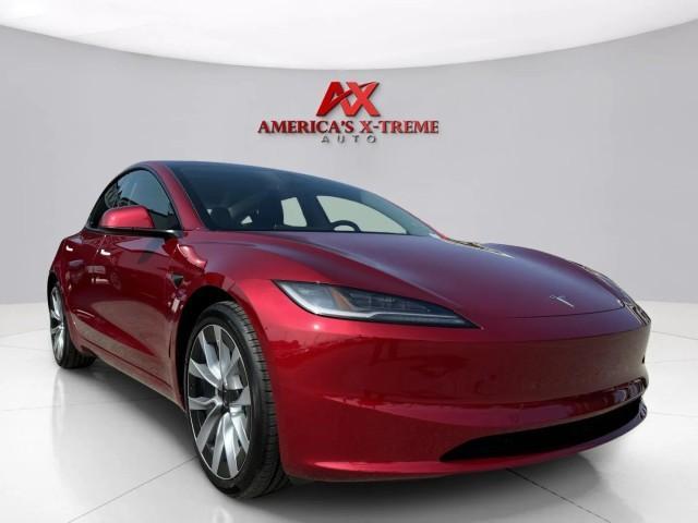 used 2024 Tesla Model 3 car, priced at $29,499