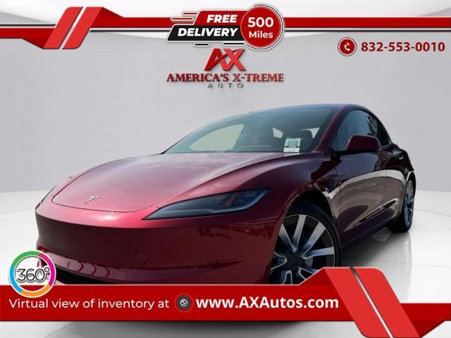 used 2024 Tesla Model 3 car, priced at $29,499