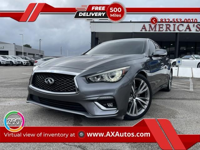 used 2018 INFINITI Q50 Hybrid car, priced at $18,999