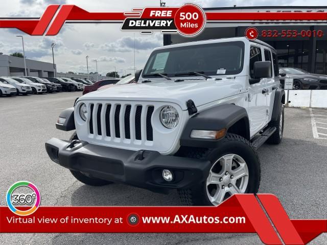 used 2019 Jeep Wrangler Unlimited car, priced at $21,999