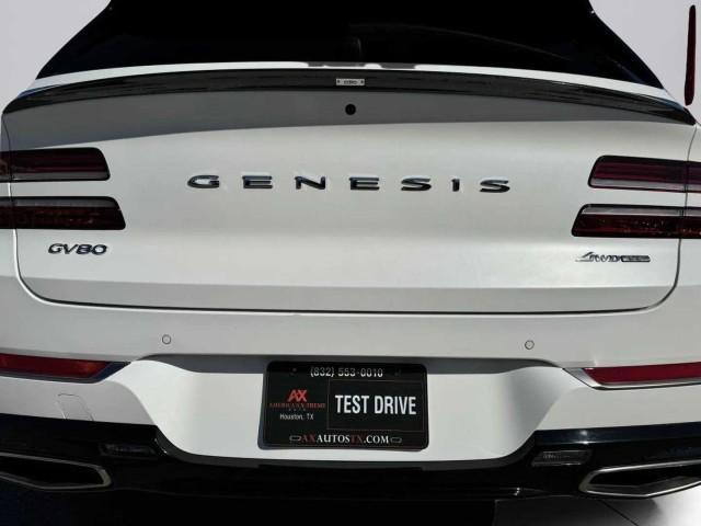 used 2022 Genesis GV80 car, priced at $45,500