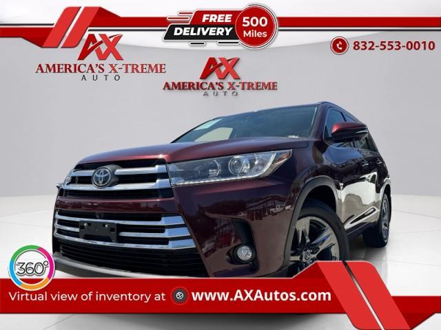 used 2017 Toyota Highlander car, priced at $22,999