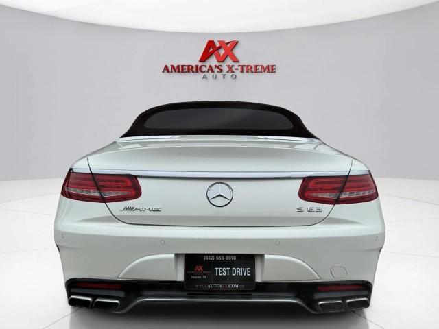 used 2017 Mercedes-Benz AMG S 63 car, priced at $53,999