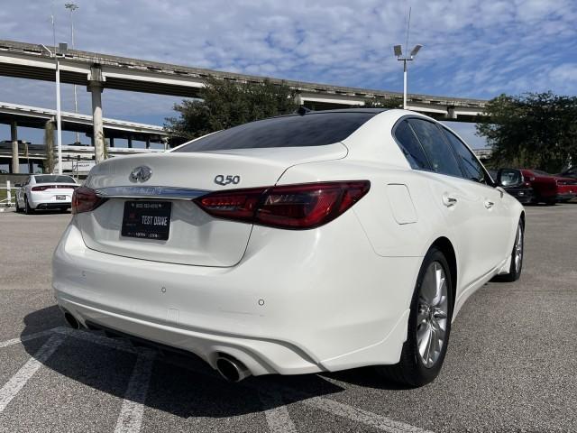 used 2021 INFINITI Q50 car, priced at $19,499