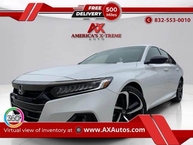 used 2022 Honda Accord car, priced at $21,499