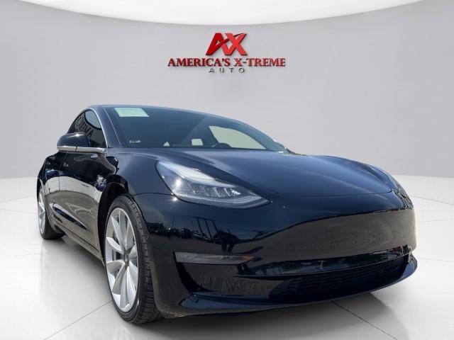 used 2018 Tesla Model 3 car, priced at $21,999