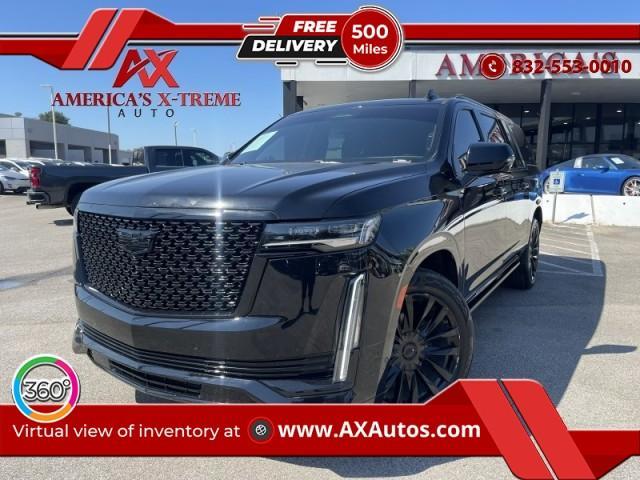 used 2021 Cadillac Escalade ESV car, priced at $58,999