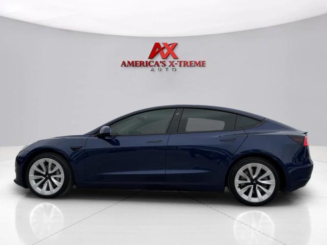 used 2022 Tesla Model 3 car, priced at $24,499