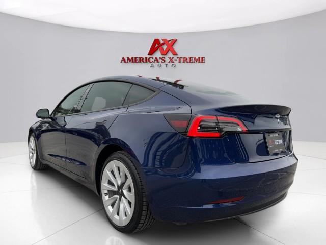 used 2022 Tesla Model 3 car, priced at $24,499