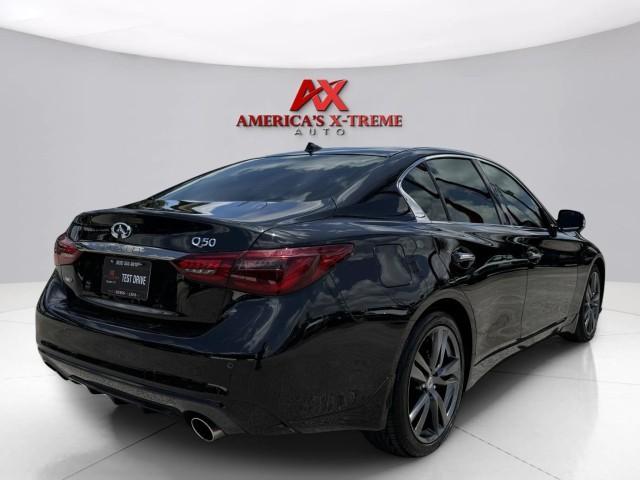 used 2021 INFINITI Q50 car, priced at $27,499