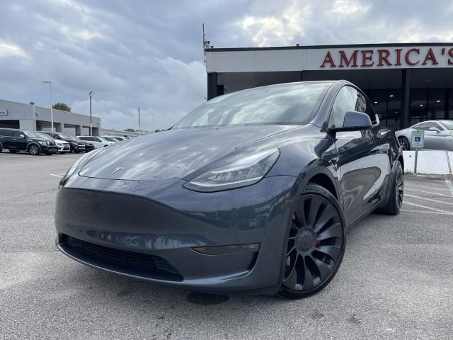 used 2020 Tesla Model Y car, priced at $34,499