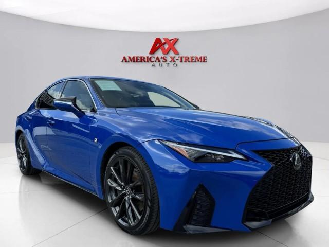 used 2021 Lexus IS 350 car, priced at $32,499