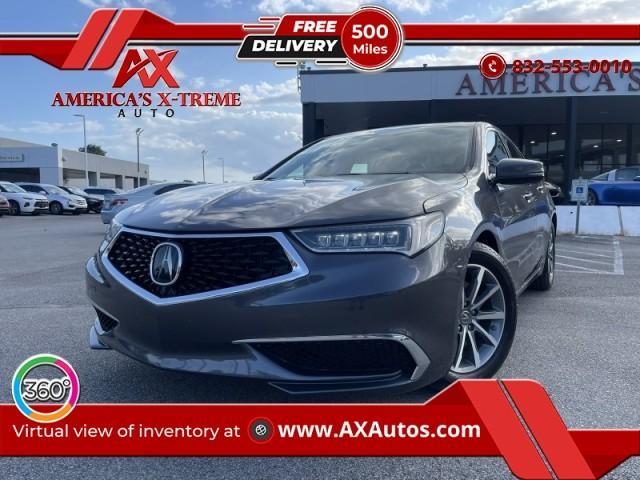 used 2018 Acura TLX car, priced at $19,999