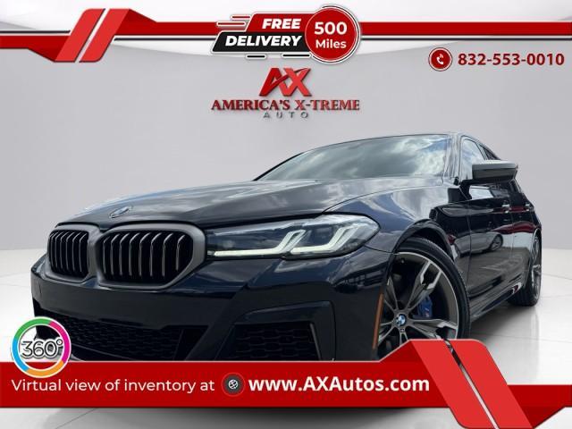 used 2021 BMW M550 car, priced at $44,999