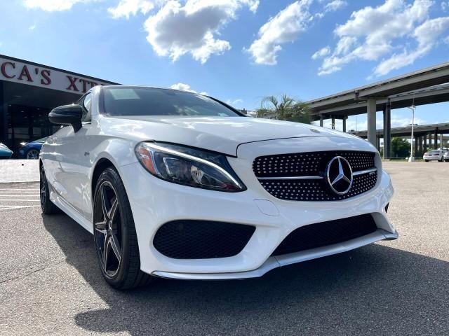 used 2018 Mercedes-Benz AMG C 43 car, priced at $27,999