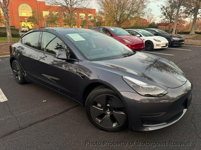 used 2023 Tesla Model 3 car, priced at $24,786